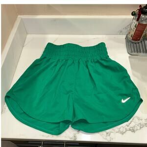 Nike Dri-FIT Womens Size Medium Ultra High-Waisted Brief-Lined Shorts